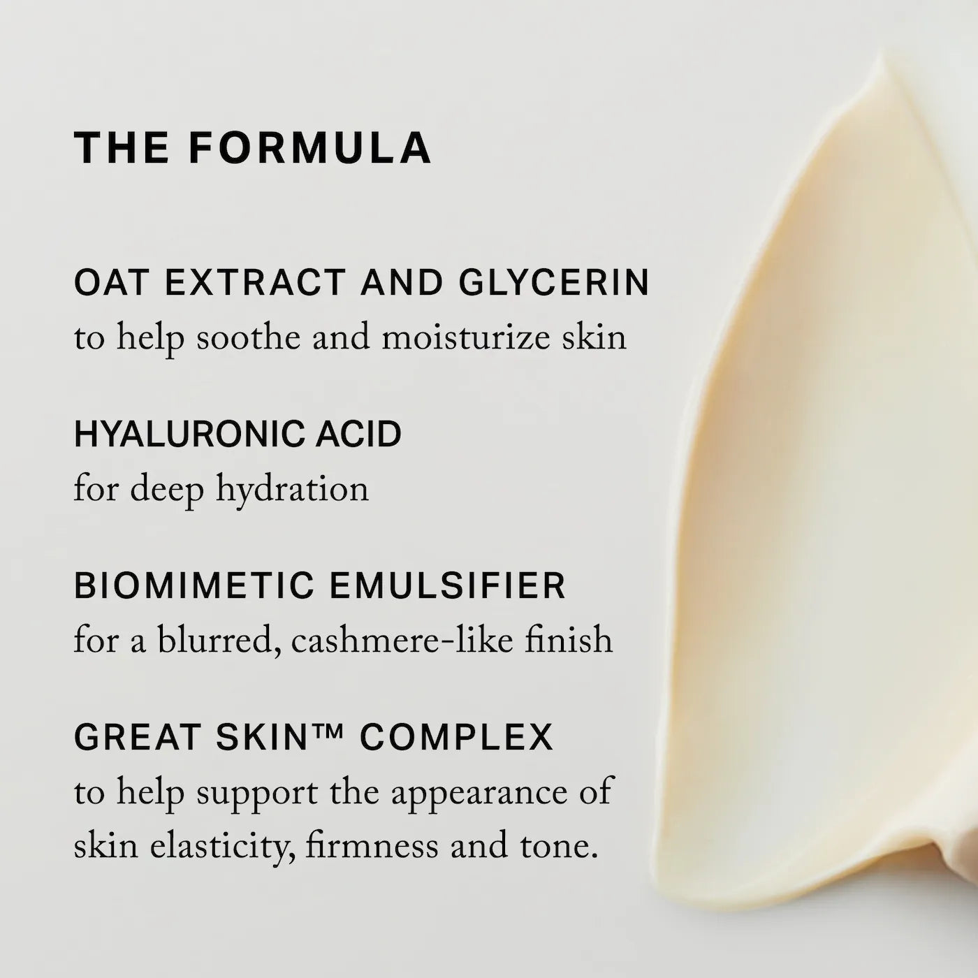 Great Skin Priming And Firming Moisturizer With Peptides And Hyaluronic Acid