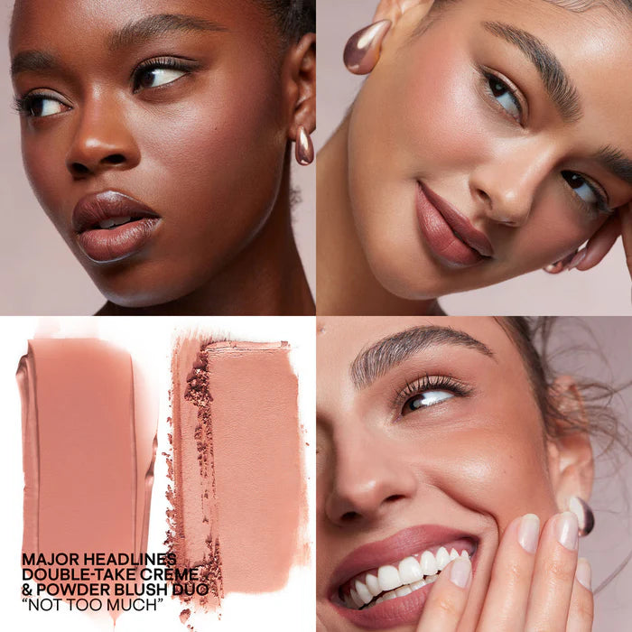 PATRICK TA - MAJOR BEAUTY HEADLINES DOUBLE-TAKE CREME & POWDER BLUSH DUO not too much