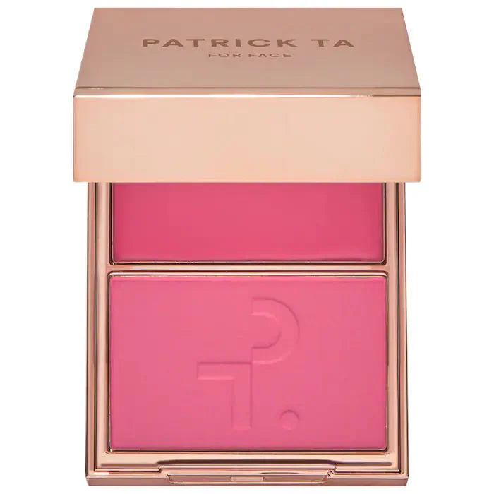 PATRICK TA - MAJOR BEAUTY HEADLINES DOUBLE-TAKE CREME & POWDER BLUSH DUO she's a doll
