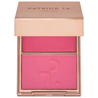 PATRICK TA - MAJOR BEAUTY HEADLINES DOUBLE-TAKE CREME & POWDER BLUSH DUO she's a doll