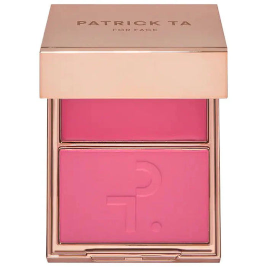 PATRICK TA - MAJOR BEAUTY HEADLINES DOUBLE-TAKE CREME & POWDER BLUSH DUO she's a doll