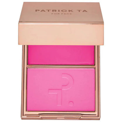 PATRICK TA - MAJOR BEAUTY HEADLINES DOUBLE-TAKE CREME & POWDER BLUSH DUO she's giving