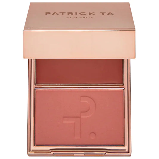 PATRICK TA - MAJOR BEAUTY HEADLINES DOUBLE-TAKE CREME & POWDER BLUSH DUO she's blushing