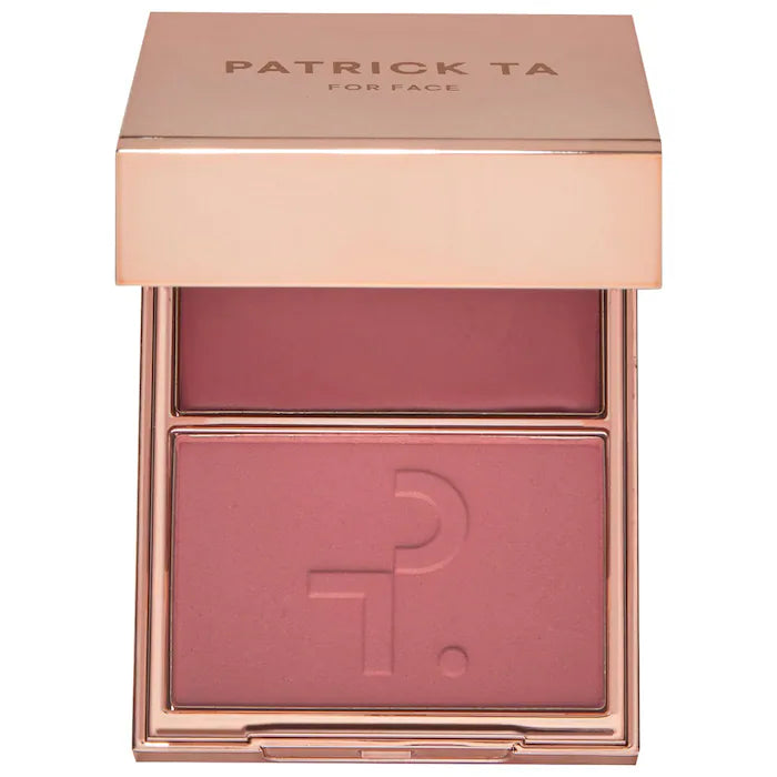 PATRICK TA - MAJOR BEAUTY HEADLINES DOUBLE-TAKE CREME & POWDER BLUSH DUO  she's goes to the gym