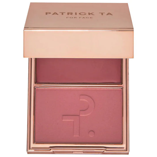 PATRICK TA - MAJOR BEAUTY HEADLINES DOUBLE-TAKE CREME & POWDER BLUSH DUO  she's goes to the gym